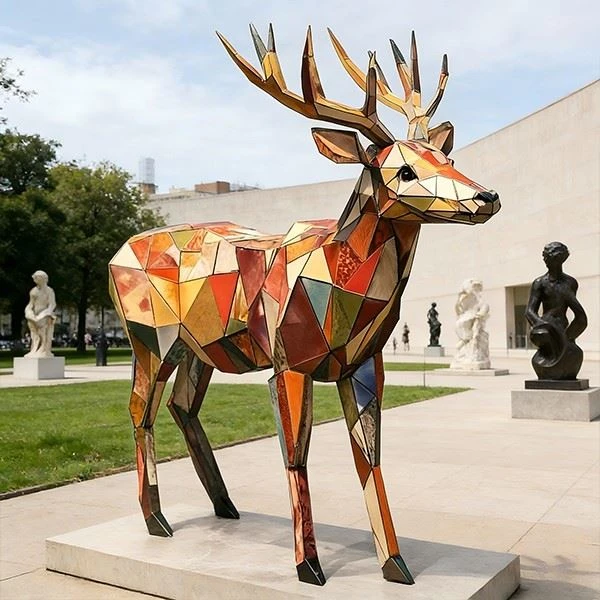 Painted Deer Sculpture suppliers